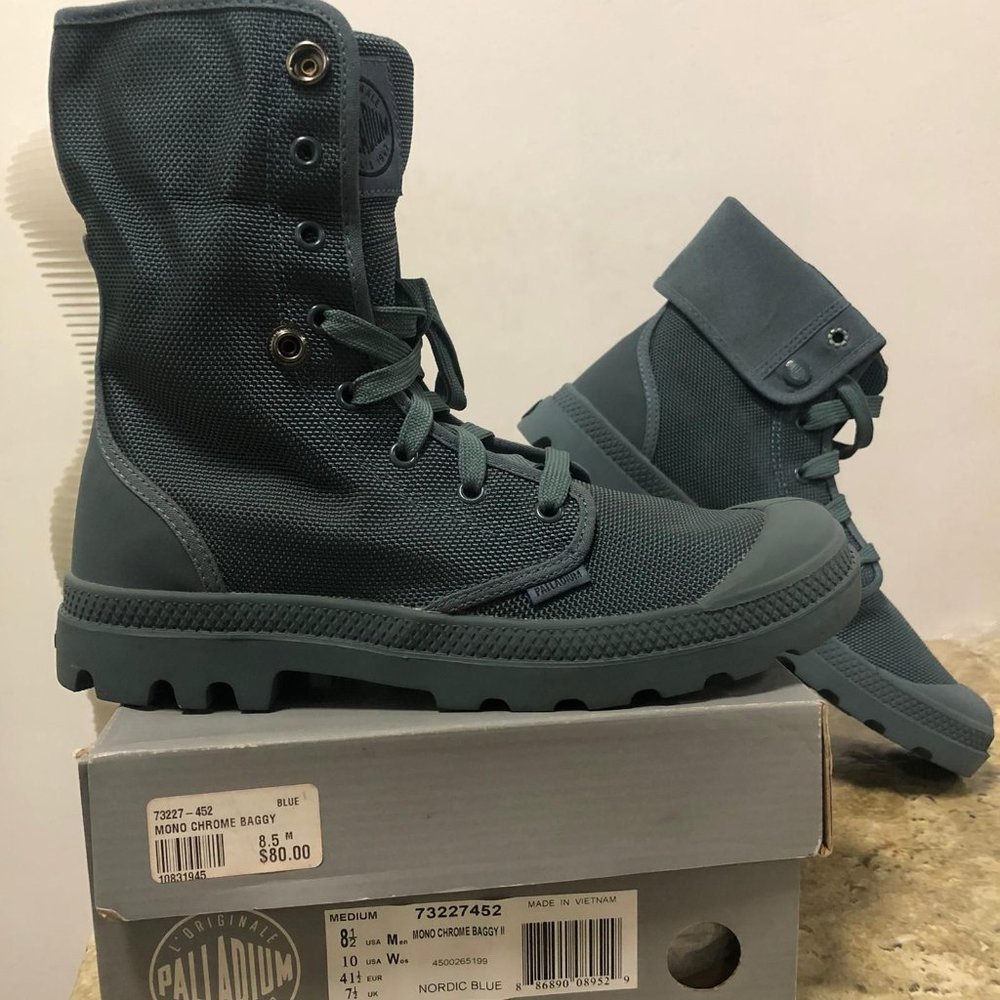 NWB PALLADIUM WOMEN'S SHOE Monochrome Baggy II